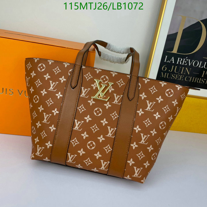 LV Bags-(4A)-Handbag Collection-,Code: LB1072,$: 115USD