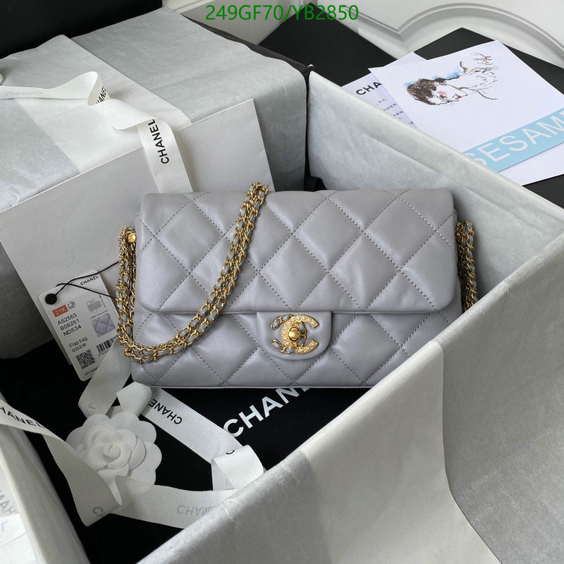 Chanel Bags -(Mirror)-Diagonal-,Code: YB2850,$: 249USD