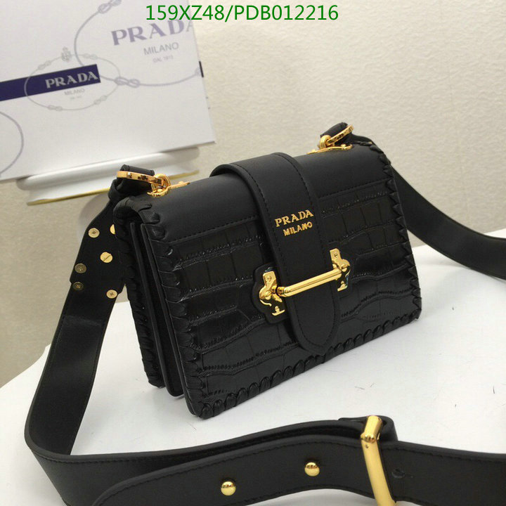 Prada Bag-(Mirror)-Diagonal-,Code: PDB012216,$:159USD