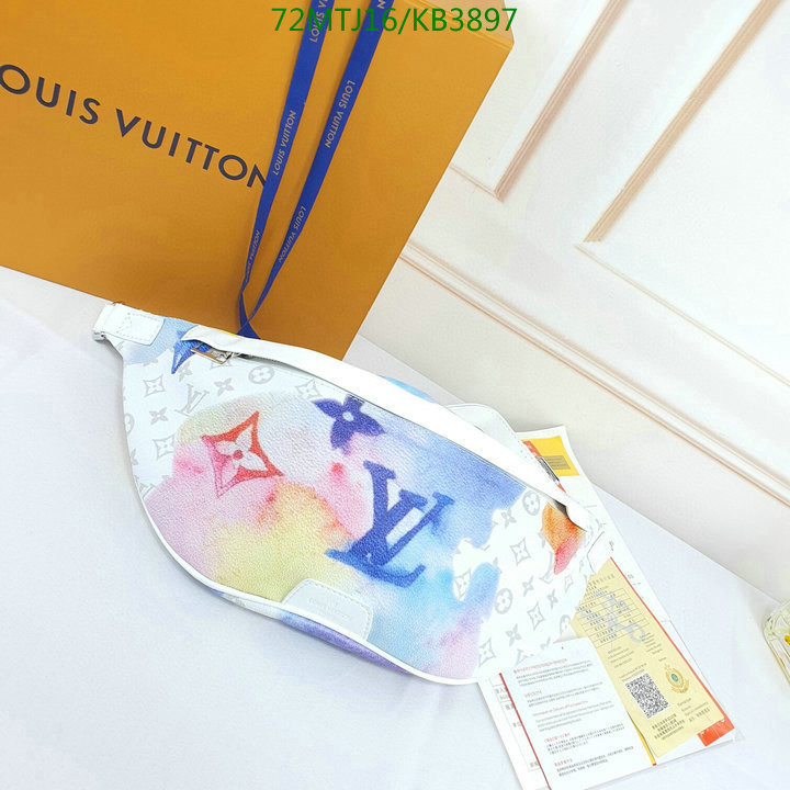 LV Bags-(4A)-Discovery-,Code: KB3897,$: 72USD