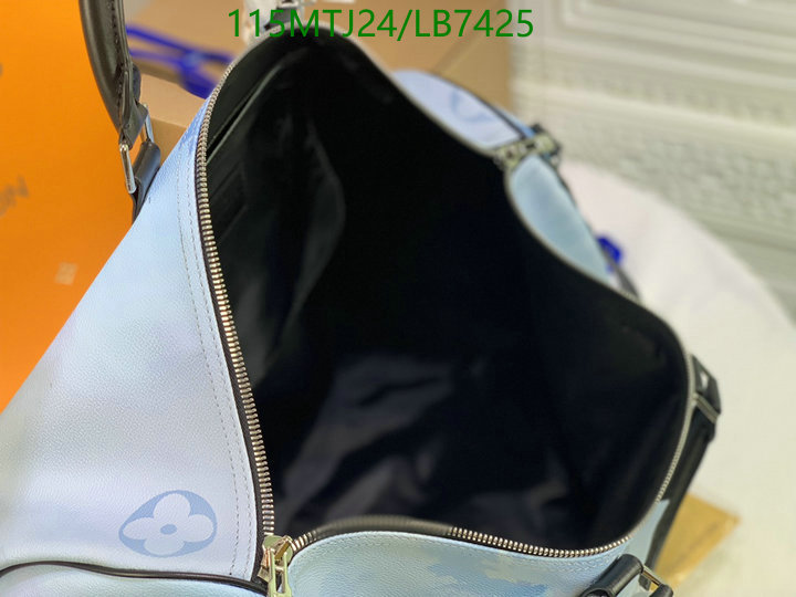 LV Bags-(4A)-Keepall BandouliRe 45-50-,Code: LB7425,$: 115USD