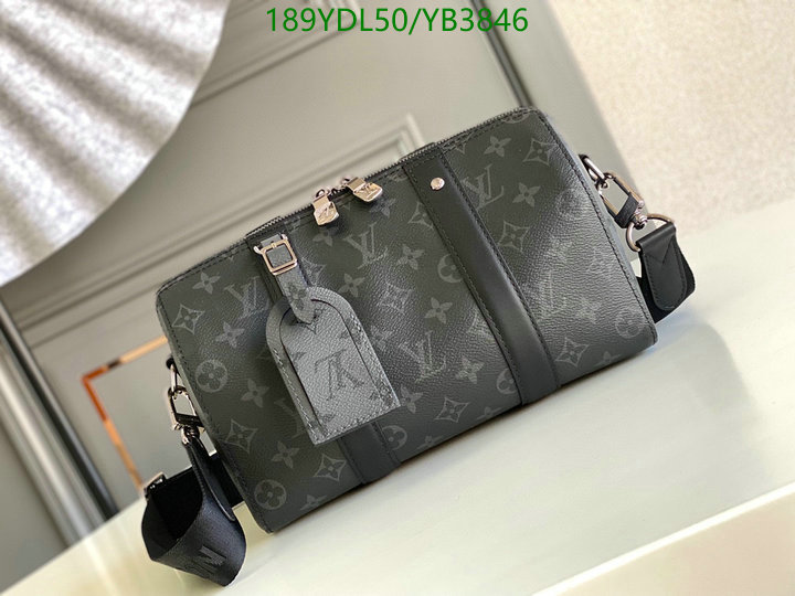 LV Bags-(Mirror)-Keepall BandouliRe 45-50-,Code: YB3846,$: 189USD