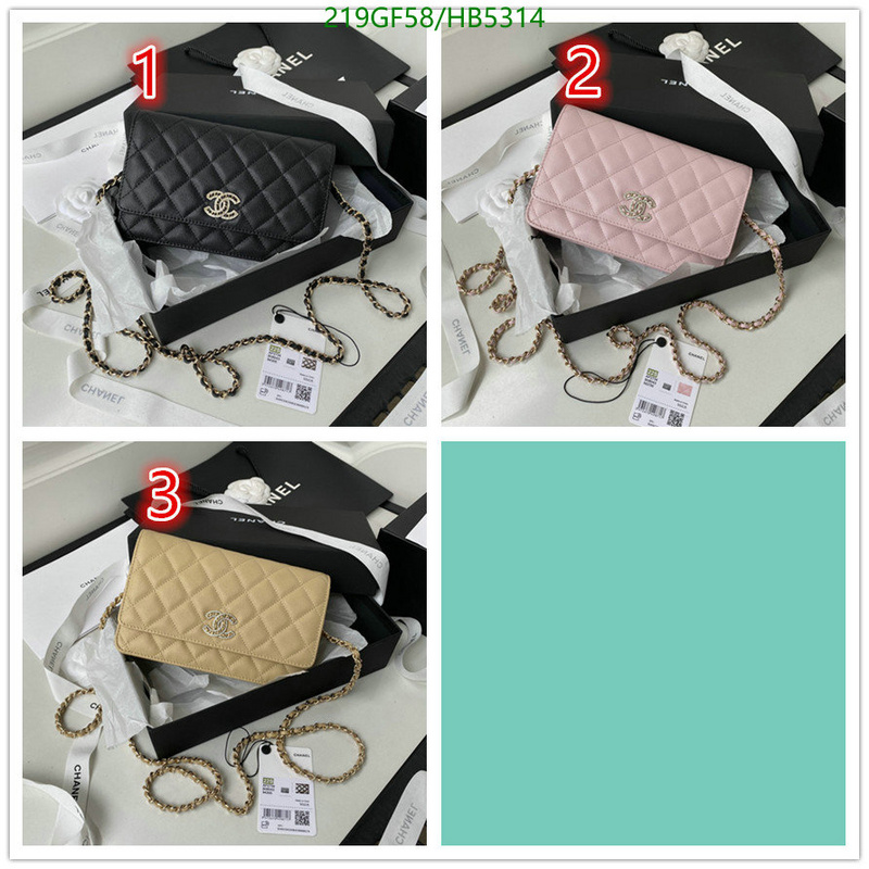 Chanel Bags -(Mirror)-Diagonal-,Code: HB5314,$: 219USD