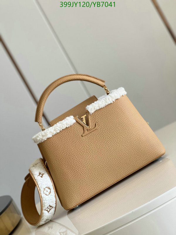 LV Bags-(Mirror)-Handbag-,Code: YB7041,