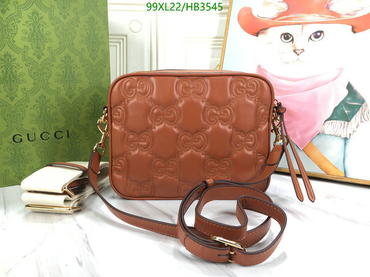 Gucci Bag-(4A)-Diagonal-,Code: HB3545,$: 99USD