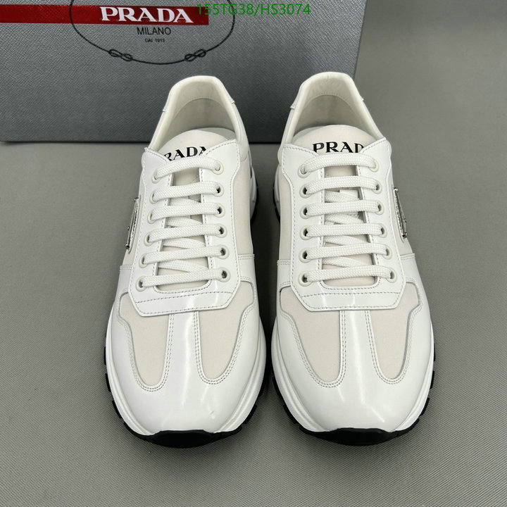 Men shoes-Prada, Code: HS3074,$: 155USD