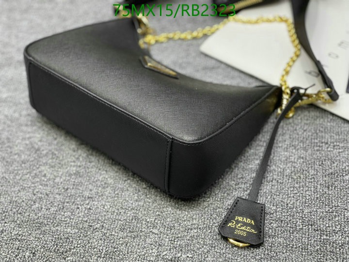 Prada Bag-(4A)-Re-Edition 2005,Code: RB2323,$: 75USD