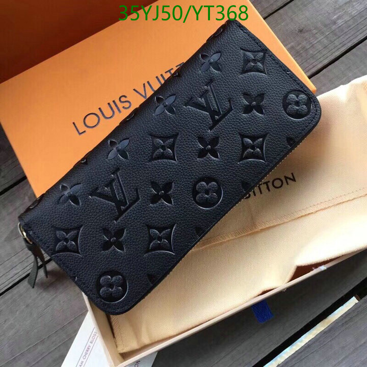 LV Bags-(4A)-Wallet-,Code: YT368,$: 35USD