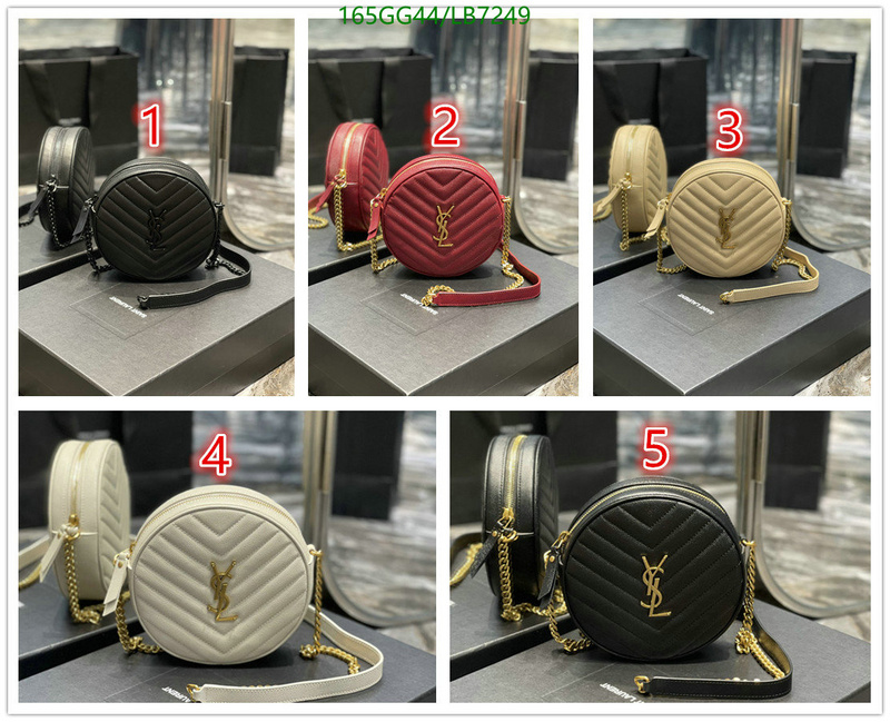 YSL Bag-(Mirror)-Diagonal-,Code: LB7249,$: 165USD