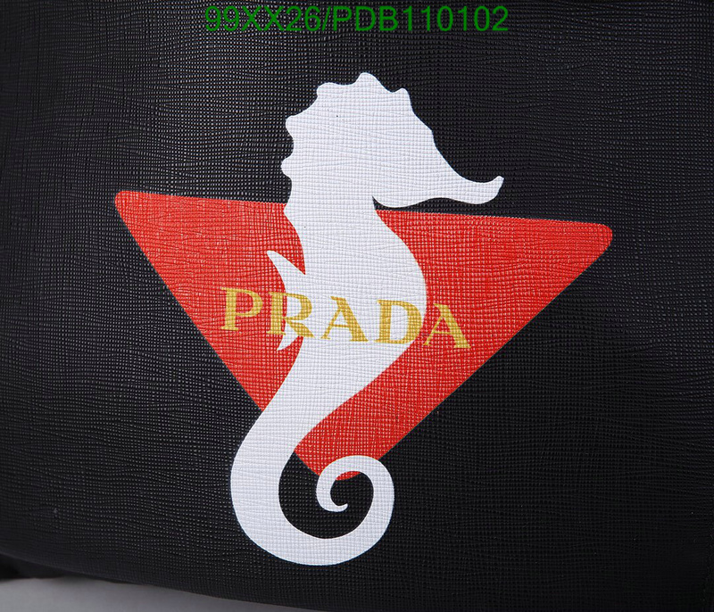 Prada Bag-(Mirror)-Backpack-,Code: PDB110102,$:95USD