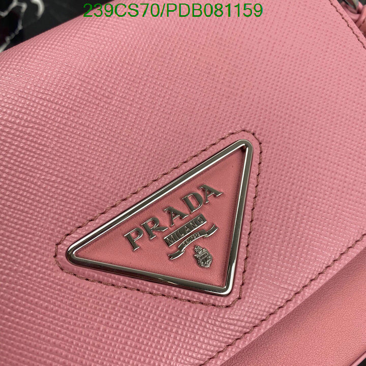 Prada Bag-(Mirror)-Diagonal-,Code:PDB081159,$:239USD