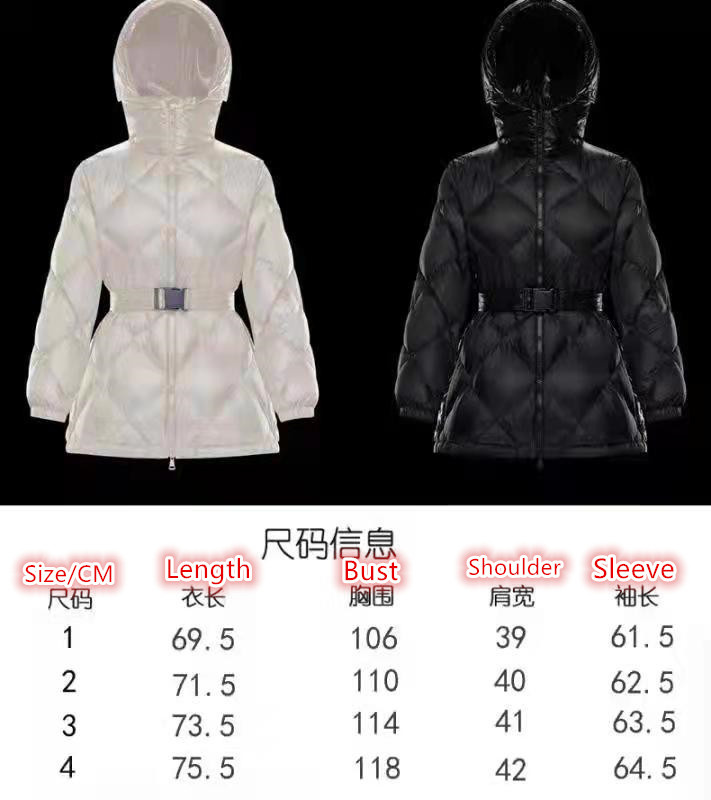 Down jacket Women-Moncler, Code: YC1264,