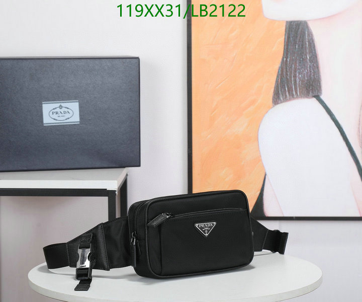 Prada Bag-(Mirror)-Diagonal-,Code: LB2122,$: 119USD