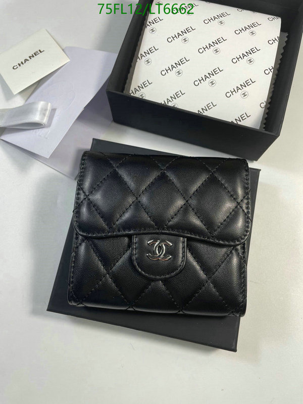 Chanel Bags ( 4A )-Wallet-,Code: LT6662,$: 75USD