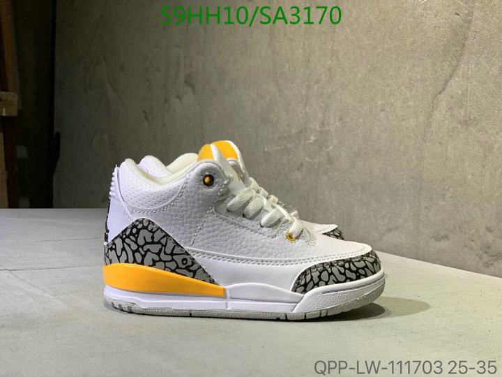 Kids shoes-Air Jordan, Code: SA3170,$: 59USD