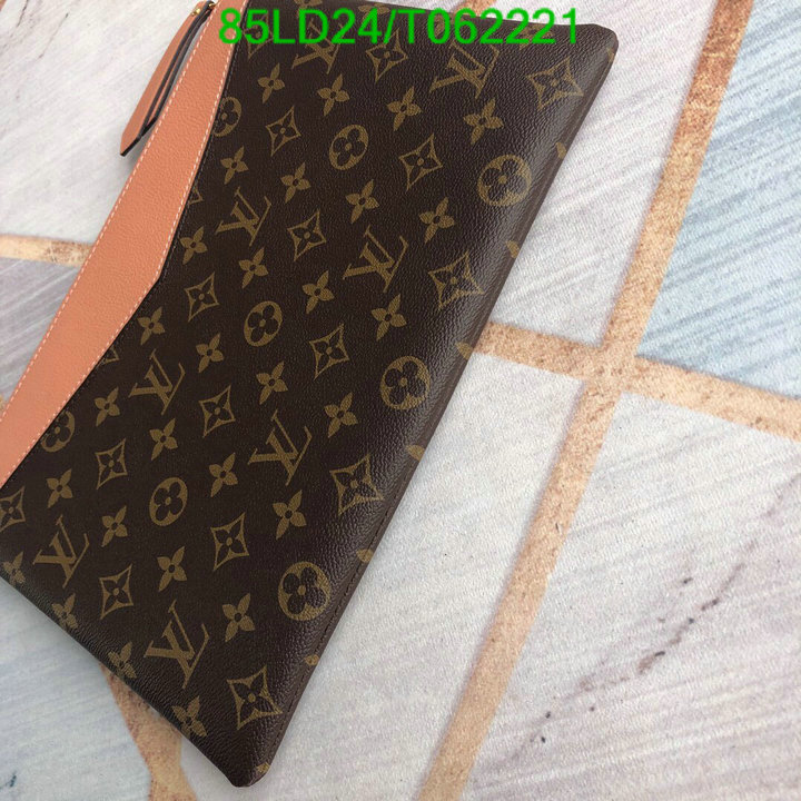 LV Bags-(Mirror)-Wallet-,Code: T062221,$: 85USD