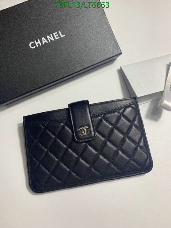 Chanel Bags ( 4A )-Wallet-,Code: LT6663,$: 75USD