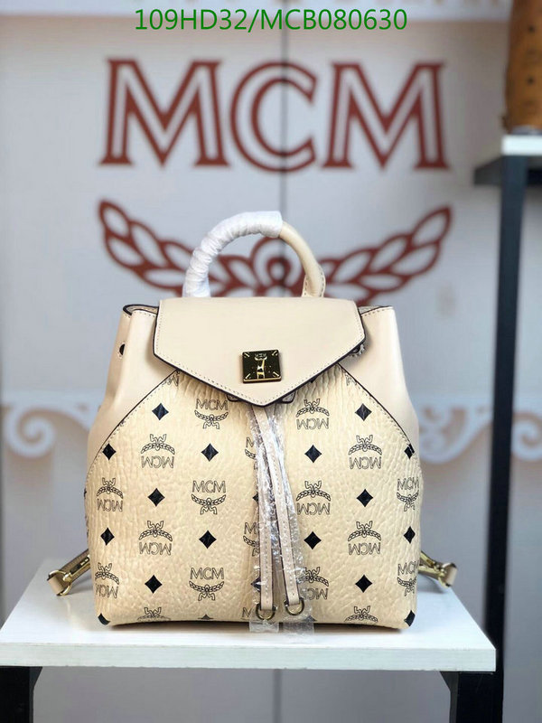 MCM Bag-(Mirror)-Backpack-,Code:MCB080630,$:109USD