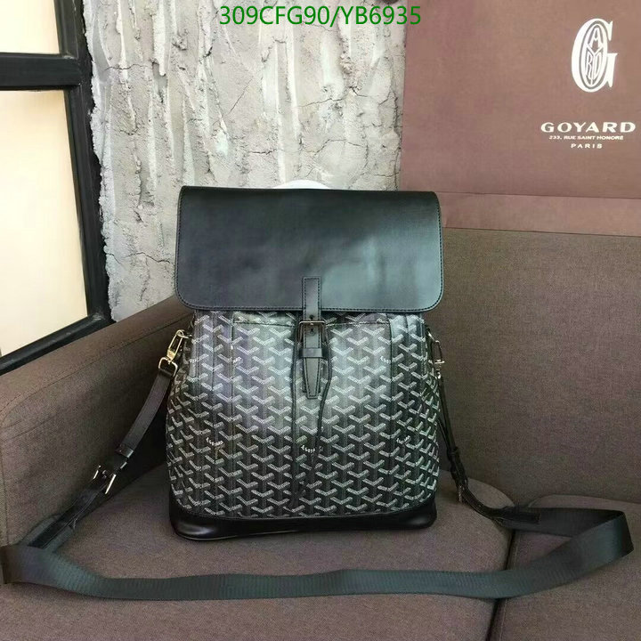 Goyard Bag-(Mirror)-Backpack-,Code: YB6935,$: 309USD