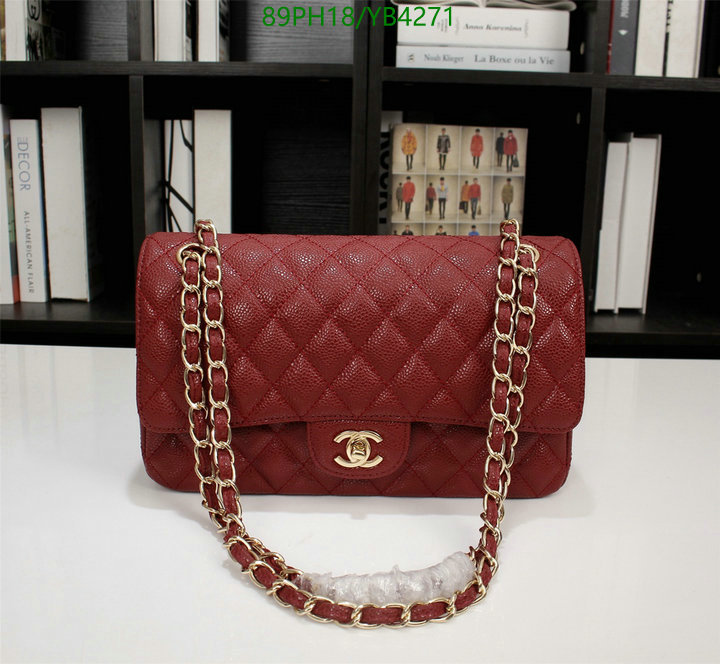 Chanel Bags ( 4A )-Diagonal-,Code: YB4271,$: 89USD