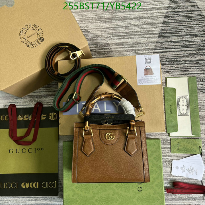 Gucci Bag-(Mirror)-Diana-Bamboo-,Code: YB5422,$: 255USD