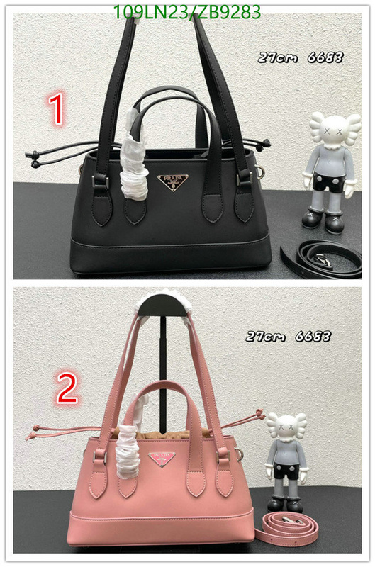 Prada Bag-(4A)-Handbag-,Code: ZB9283,$: 109USD