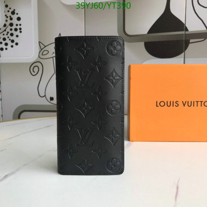 LV Bags-(4A)-Wallet-,Code: YT390,$: 39USD