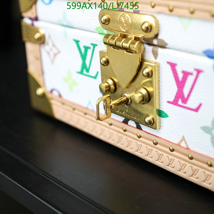 LV Bags-(Mirror)-Vanity Bag-,Code: LJ7455,$: 599USD