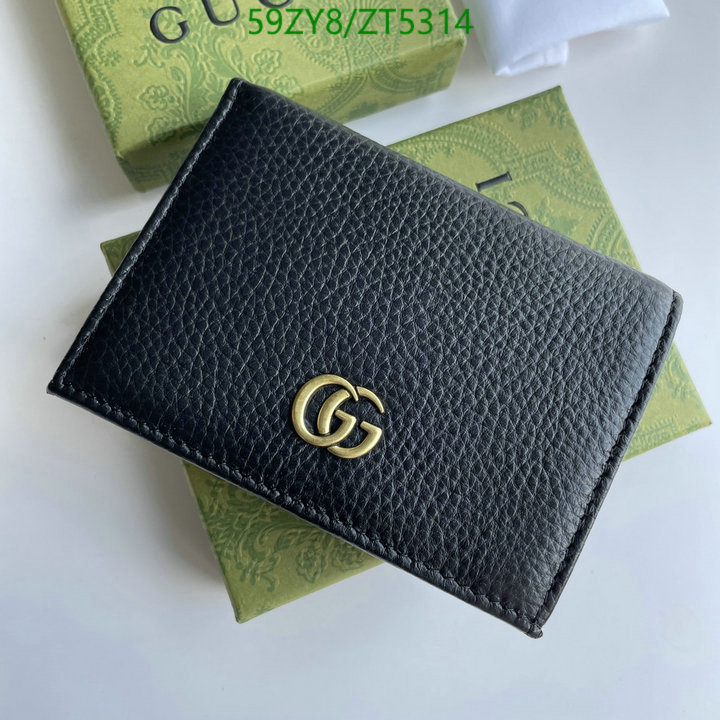 Gucci Bag-(4A)-Wallet-,Code: ZT5314,$: 59USD