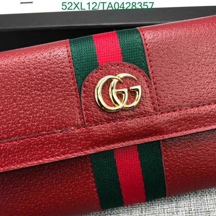 Gucci Bag-(4A)-Wallet-,Code:TA0428357,$: 52USD