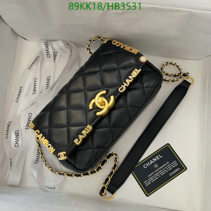 Chanel Bags ( 4A )-Diagonal-,Code: HB3531,$: 89USD