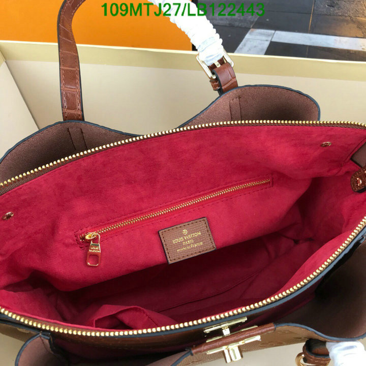 LV Bags-(4A)-Handbag Collection-,Code: LB122443,$: 109USD