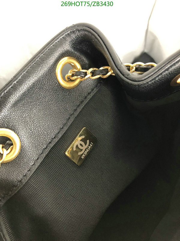 Chanel Bags -(Mirror)-Backpack-,Code: ZB3430,$: 269USD