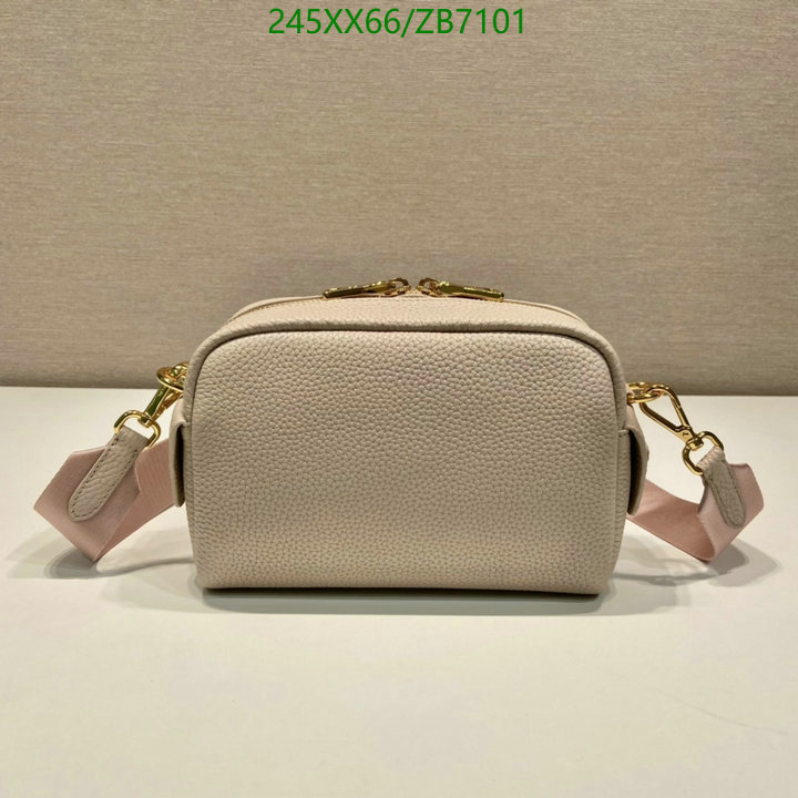 Prada Bag-(Mirror)-Diagonal-,Code: ZB7101,$: 245USD