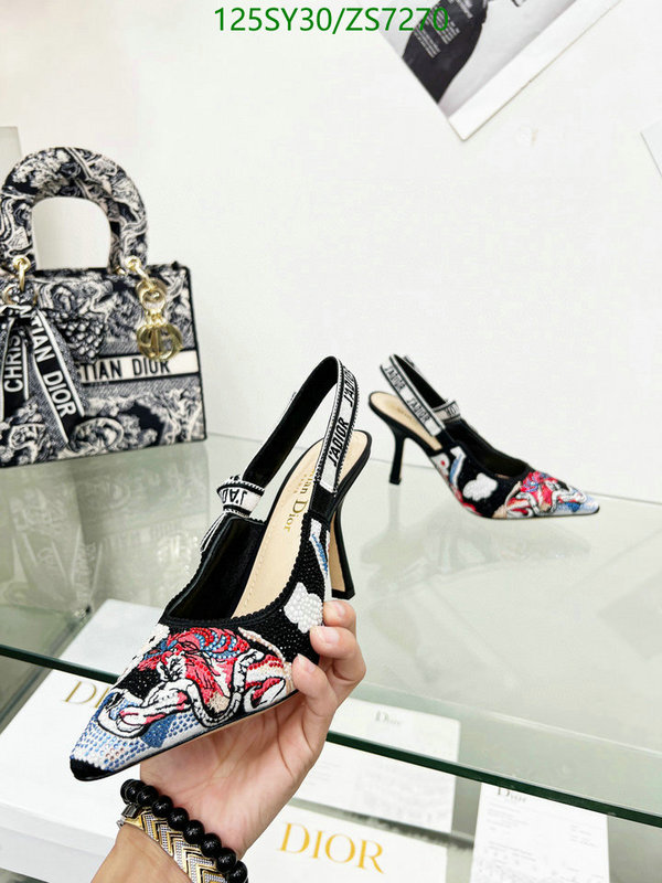 Women Shoes-Dior,Code: ZS7270,$: 125USD