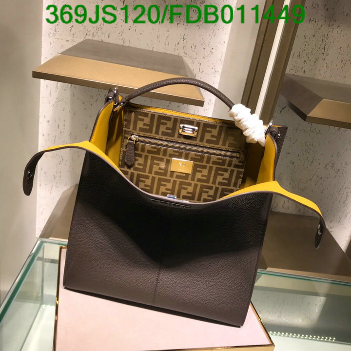 Fendi Bag-(Mirror)-Diagonal-,Code: FDB011449,$: 369USD