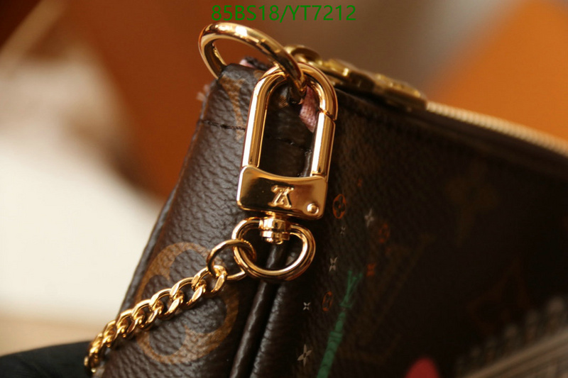 LV Bags-(Mirror)-Wallet-,Code: YT7212,$: 85USD