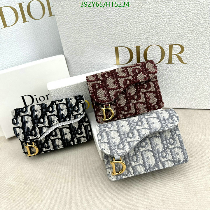 Dior Bags-(4A)-Wallet,Code: HT5234,$: 39USD