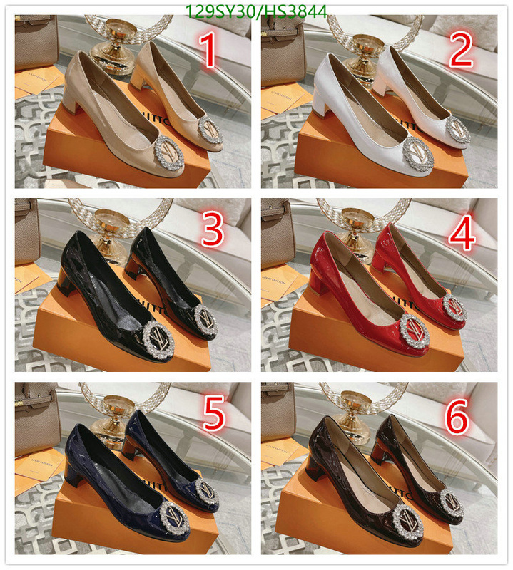 Women Shoes-LV, Code: HS3844,$: 129USD