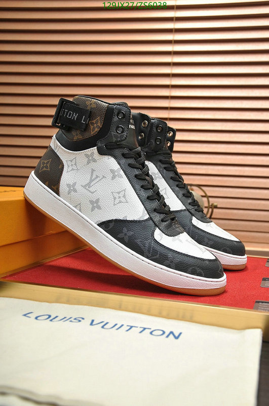 Men shoes-LV, Code: ZS6038,$: 129USD