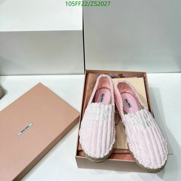 Women Shoes-Miu Miu, Code: ZS2027,$: 105USD