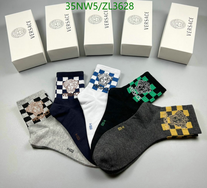 Sock-Versace, Code: ZL3628,$: 35USD