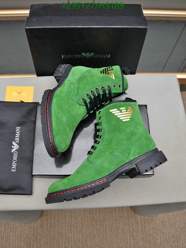 Men shoes-Boots, Code: HS189,$: 129USD