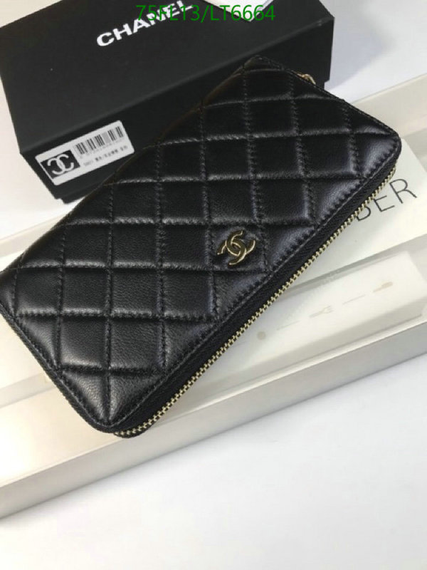 Chanel Bags ( 4A )-Wallet-,Code: LT6664,$: 75USD