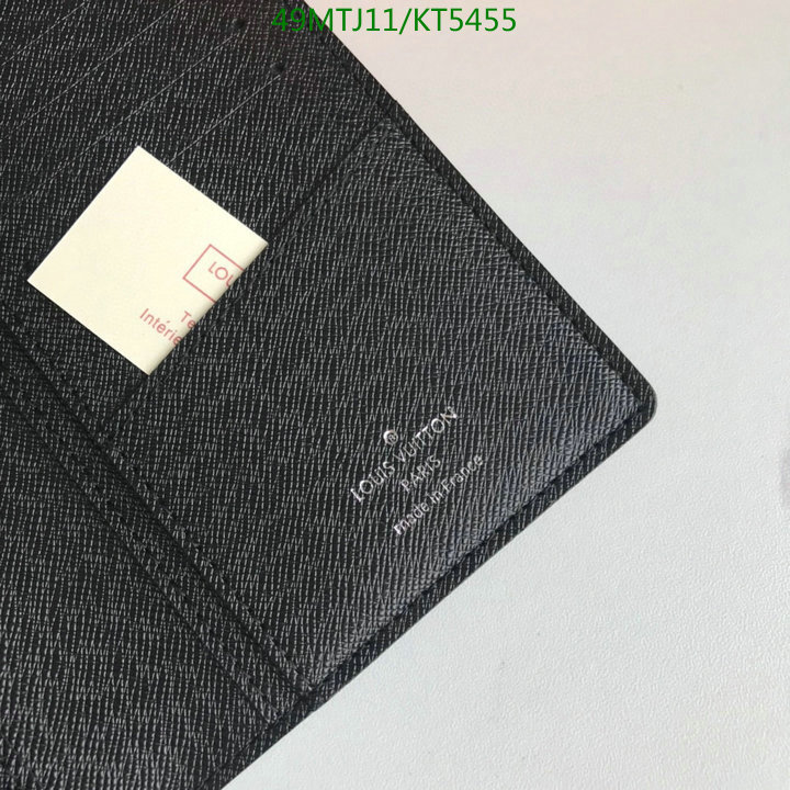 LV Bags-(4A)-Wallet-,Code: KT5455,$: 49USD