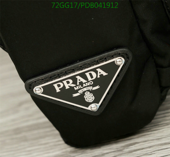 Prada Bag-(4A)-Backpack-,Code: PDB041912,$:72USD