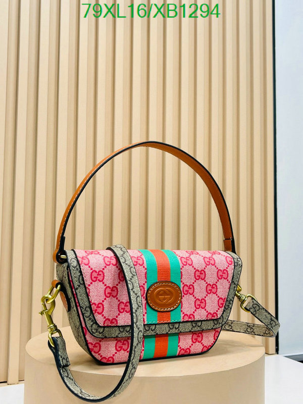 Gucci Bag-(4A)-Diagonal-,Code: XB1294,$: 79USD