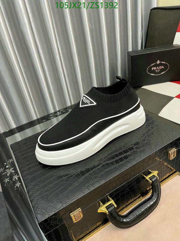 Men shoes-Prada, Code: ZS1392,$: 105USD