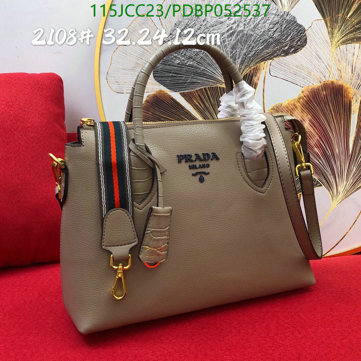 Prada Bag-(4A)-Handbag-,Code: PDBP052537,$: 115USD