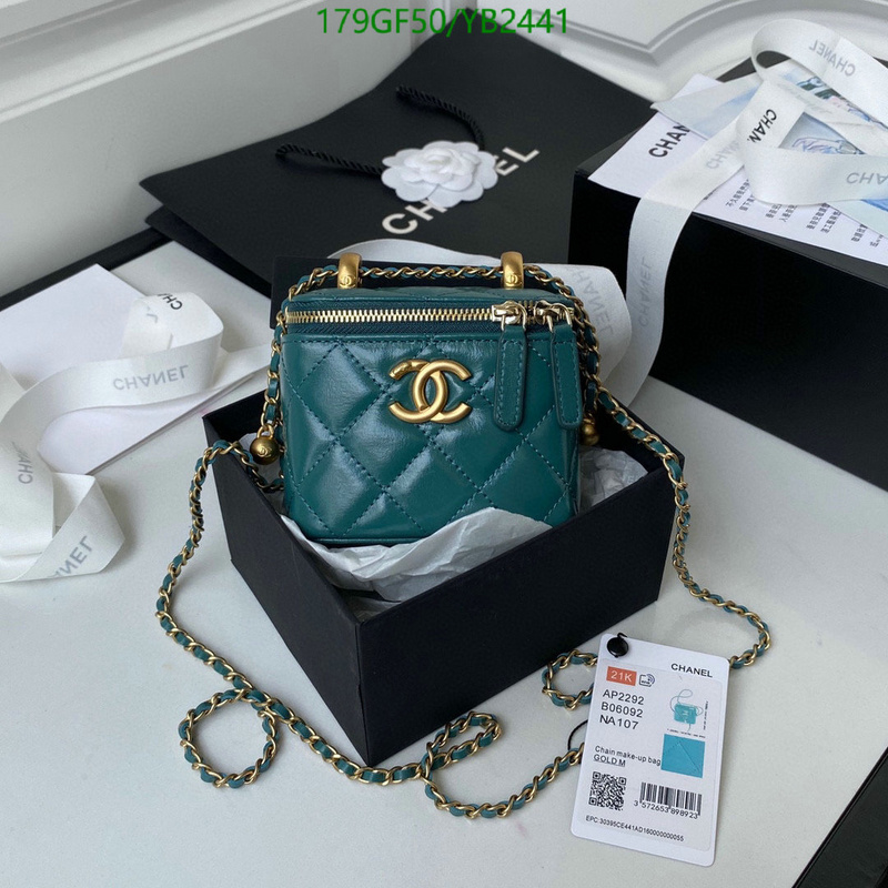 Chanel Bags -(Mirror)-Diagonal-,Code: YB2441,$: 179USD